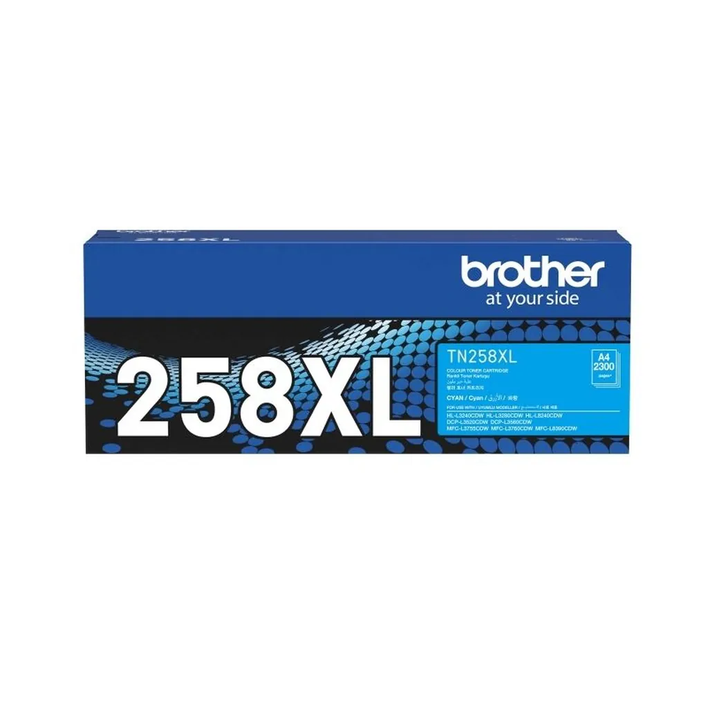 Compatible Brother TN258XL Toner - Cyan