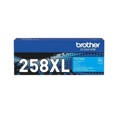 Compatible Brother TN258XL Toner - Cyan