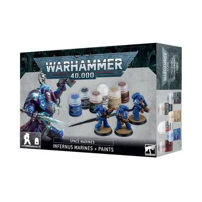 Warhammer 40,000: Infernus Marines + Paints