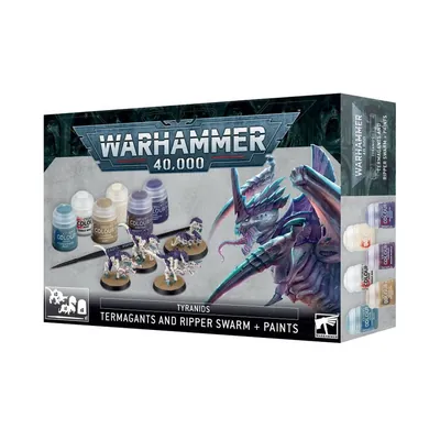 Warhammer 40,000: Termagants and Ripper Swarm + Paints