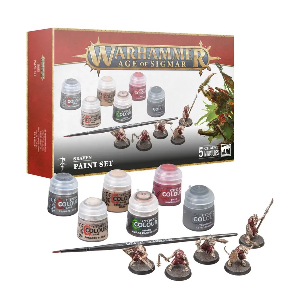 Warhammer Age of Sigmar: Skaven Paint Set