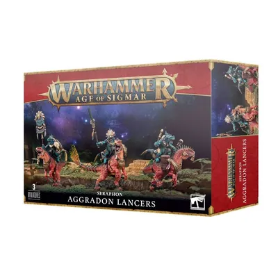 Warhammer Age of Sigmar: Seraphon: Aggradon Lancers