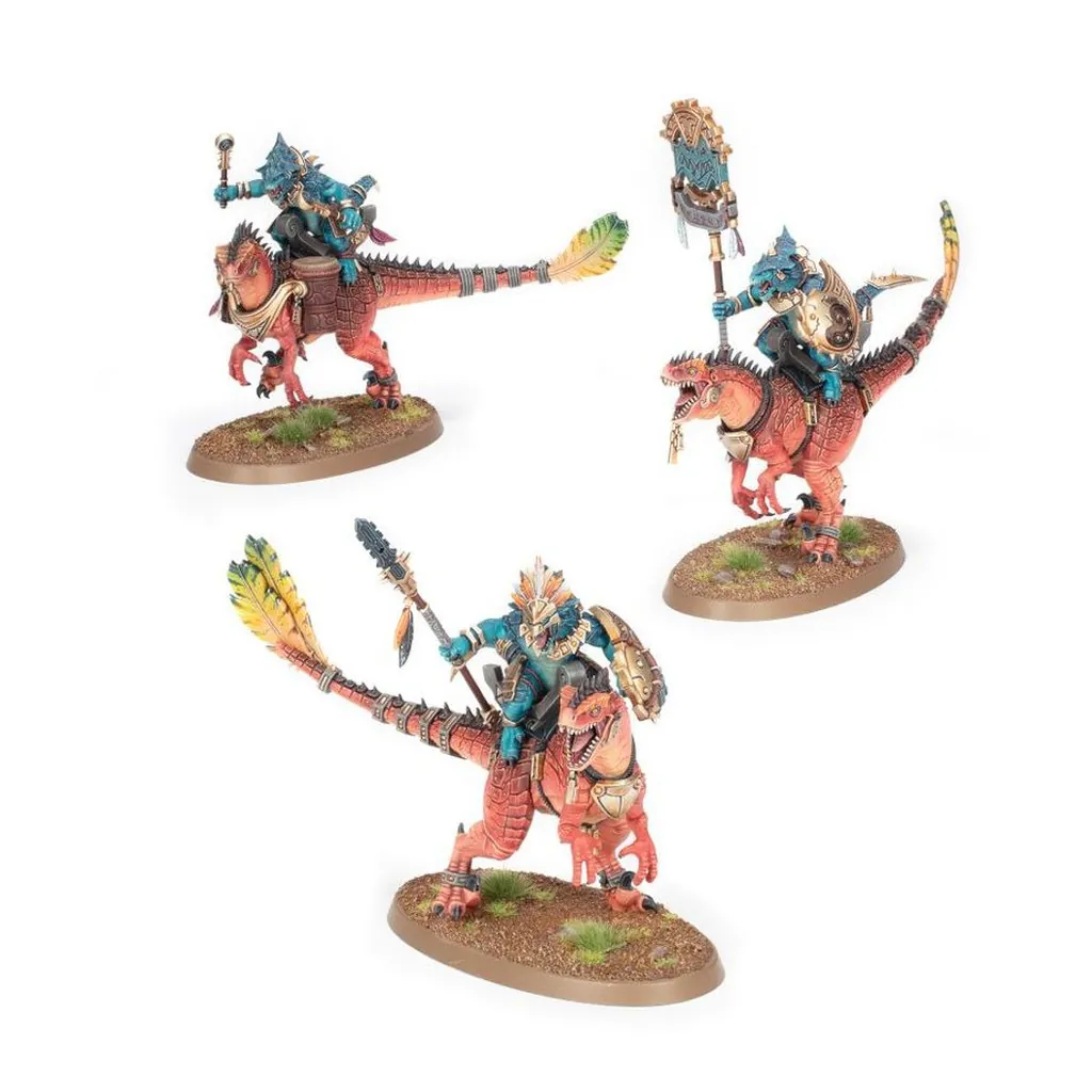 Warhammer Age of Sigmar: Seraphon: Aggradon Lancers