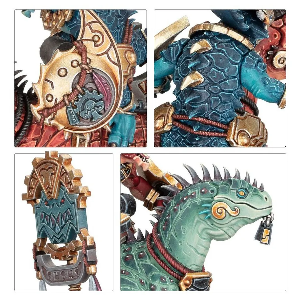 Warhammer Age of Sigmar: Seraphon: Aggradon Lancers