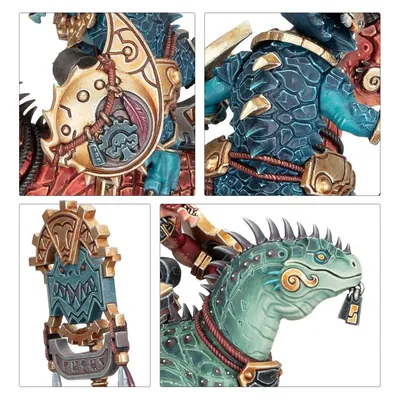 Warhammer Age of Sigmar: Seraphon: Aggradon Lancers