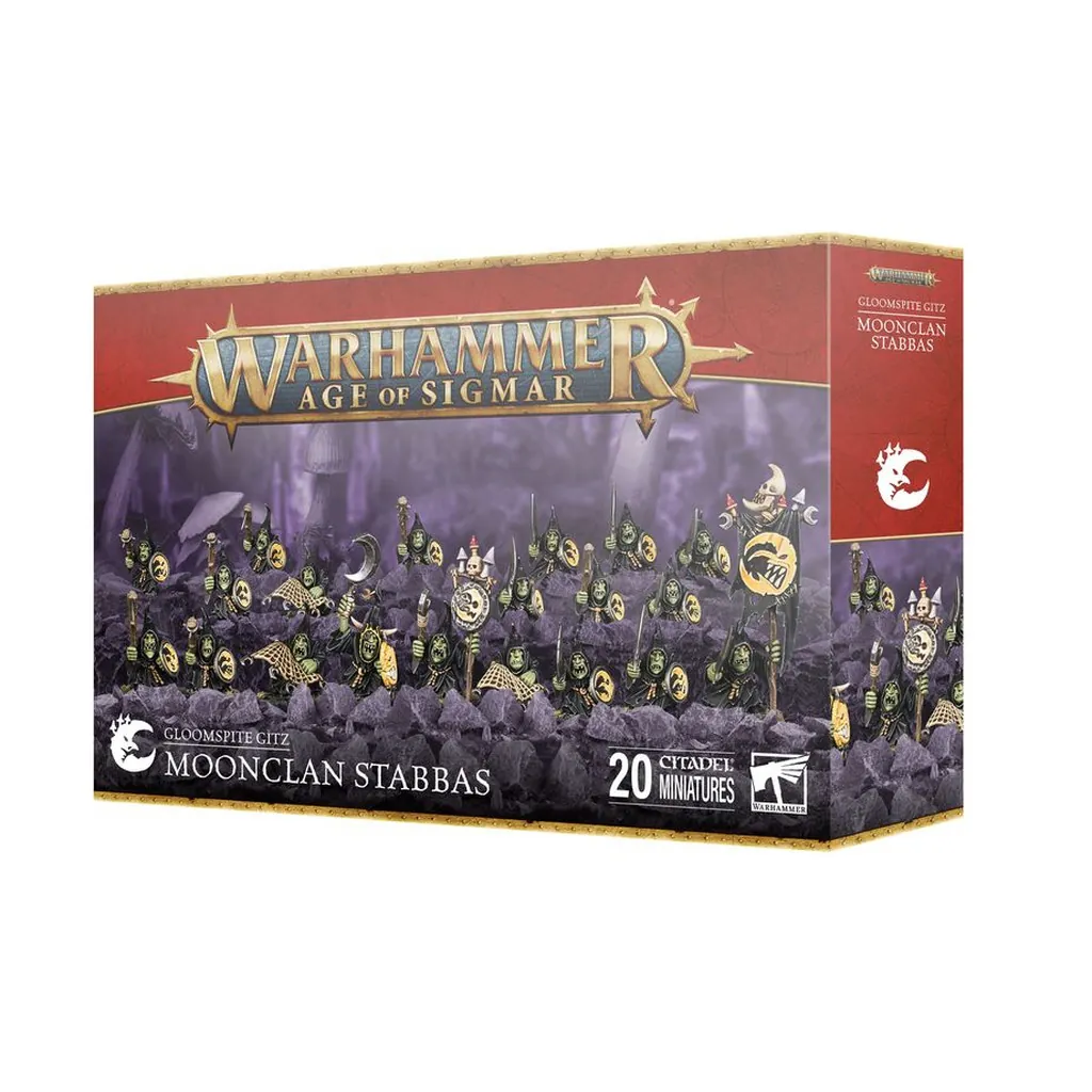 Warhammer Age of Sigmar: Gloomspite Glitz: Moonclan Stabbas