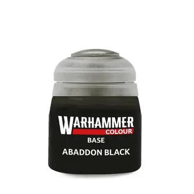 Citadel Base: Abaddon Black