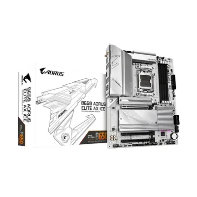 Gigabyte B650 AORUS ELITE AX ICE AM5 ATX Desktop Motherboard
