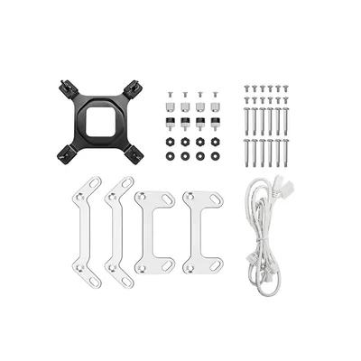 DeepCool MYSTIQUE 360 ARGB AIO Liquid CPU Cooler - White