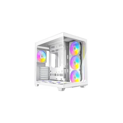 Antec C5 ARGB - Tempered Glass Mid Tower Case - White