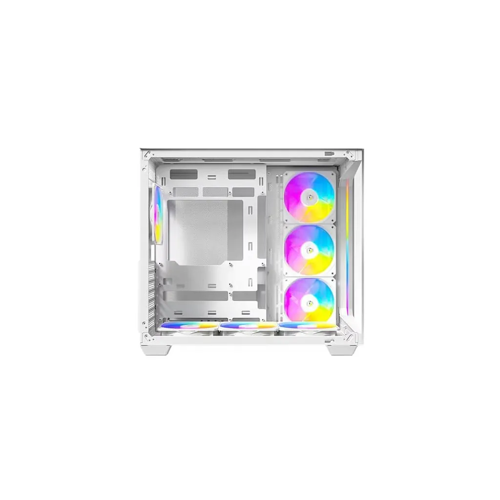 Antec C5 ARGB - Tempered Glass Mid Tower Case - White