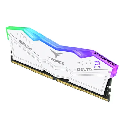 Team T-Force Delta RGB 32GB Kit (2x16GB) DDR5-6000 C38 - White