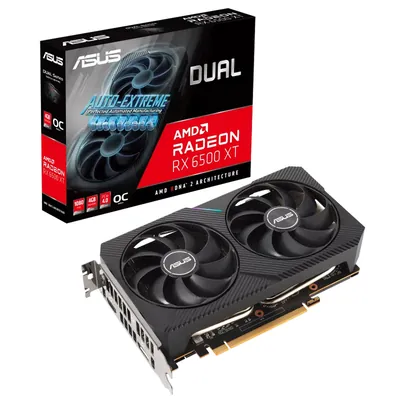 Asus Dual Radeon RX 6500 XT OC 4GB GDDR6