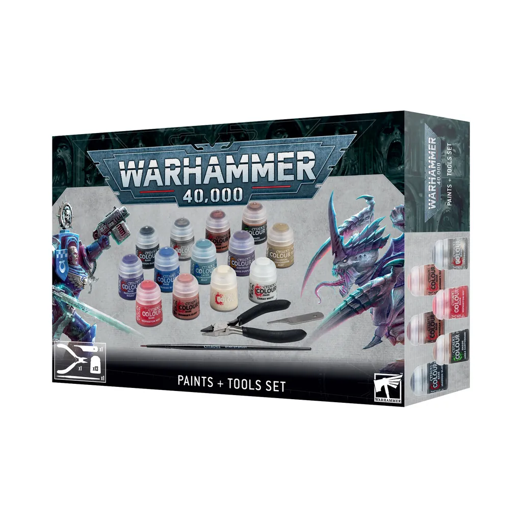 Warhammer 40,000 Paints + Tools