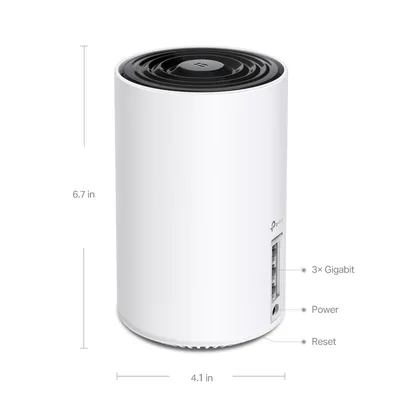 TP-Link Deco XE75 AXE5400 Tri-Band Mesh Wi-Fi 6E System