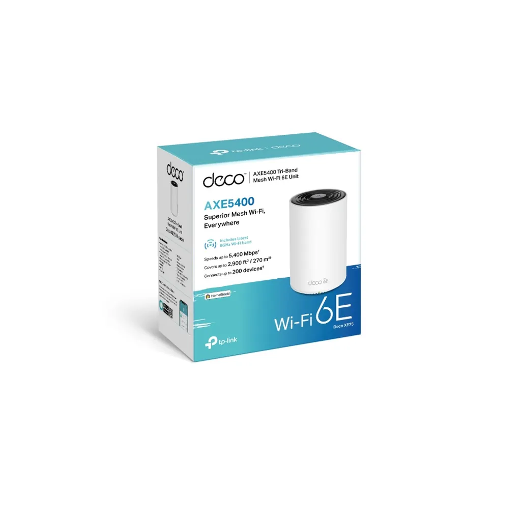 TP-Link Deco XE75 AXE5400 Tri-Band Mesh Wi-Fi 6E System
