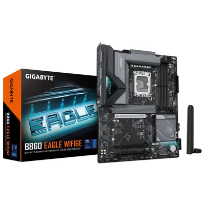Gigabyte B860 Eagle WiFi 6E LGA1851 ATX Motherboard