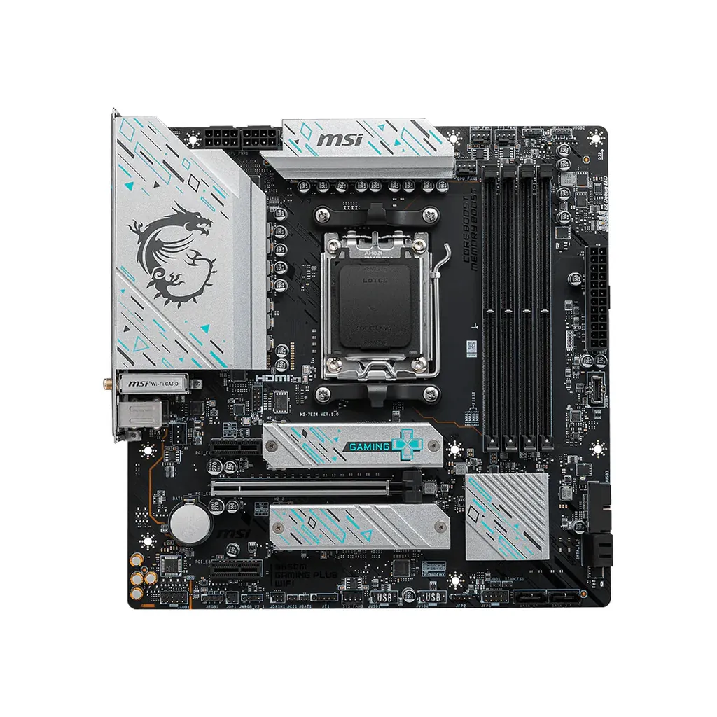 MSI B650M Gaming Plus WIFI mATX AM5 Motherboard