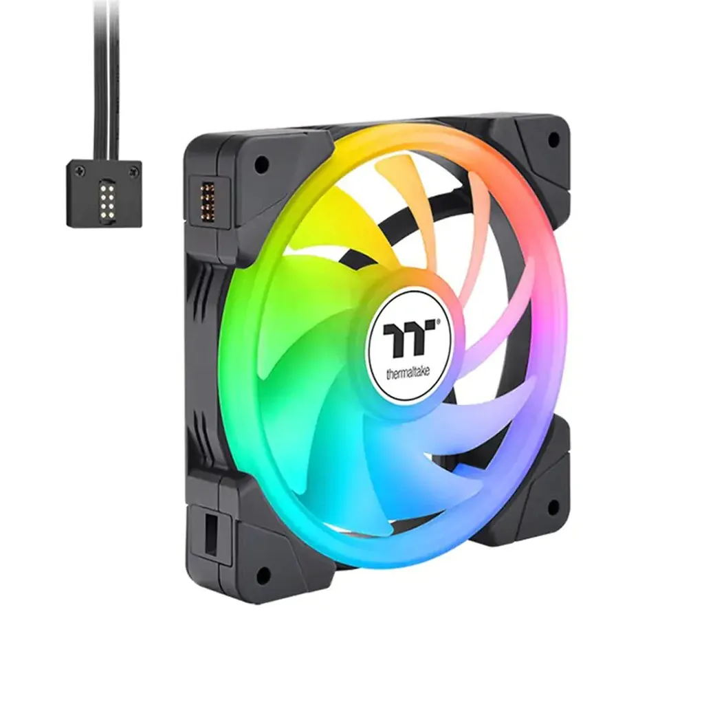 Thermaltake SWAFAN EX12 ARGB Quick Connect Black Edition - 3 Fan Pack 