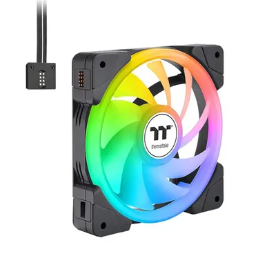 Thermaltake SWAFAN EX12 ARGB Quick Connect Black Edition - 3 Fan Pack 