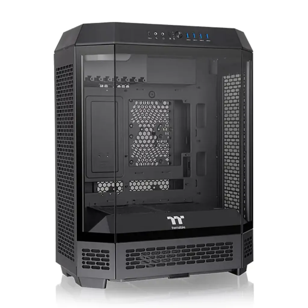 Thermaltake The Tower 600 Tempered Glass ATX Case - Black