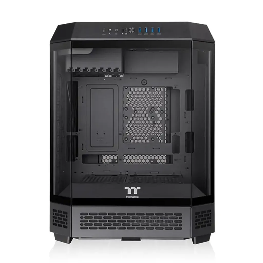Thermaltake The Tower 600 Tempered Glass ATX Case - Black