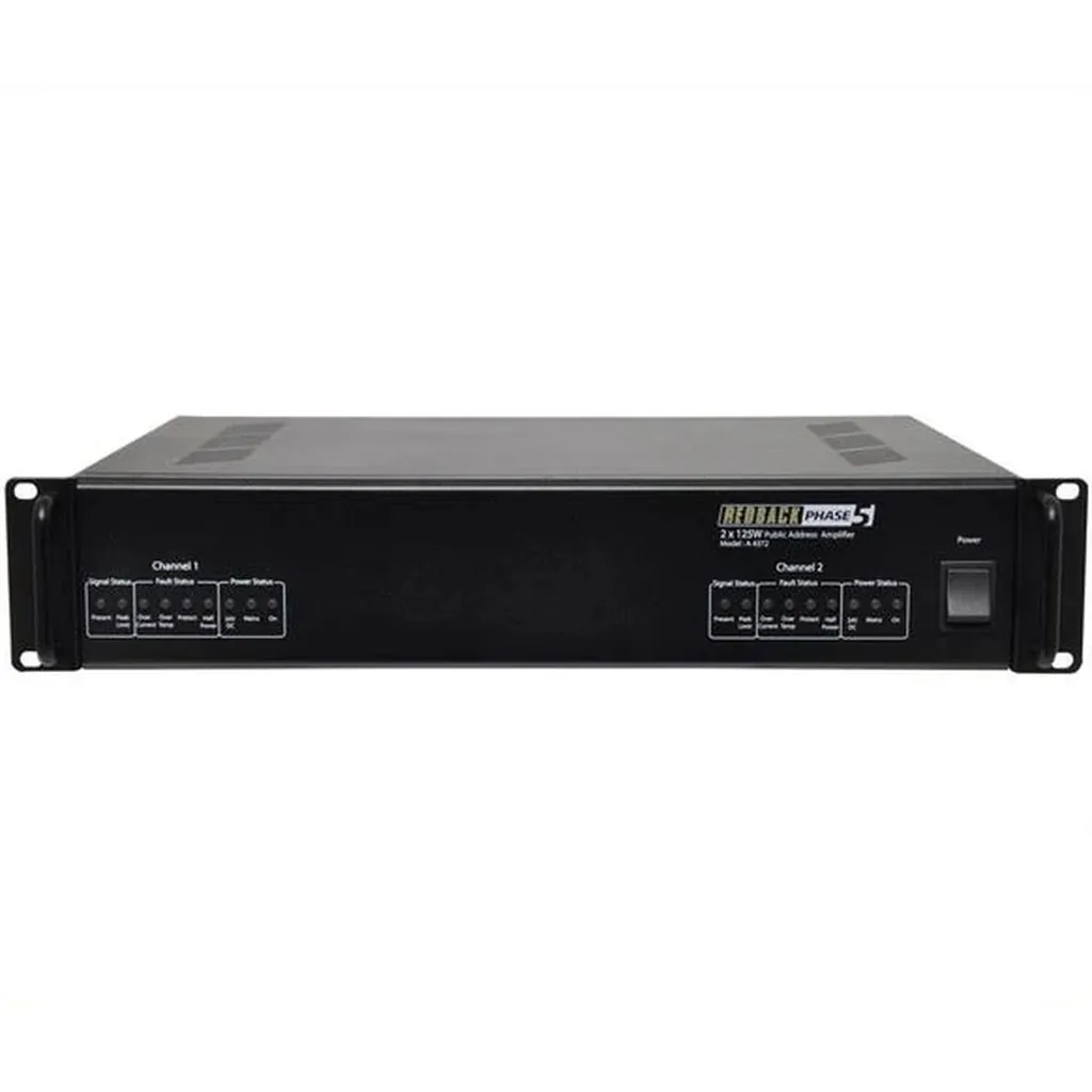Redback 2 X 125W Power Amplifier