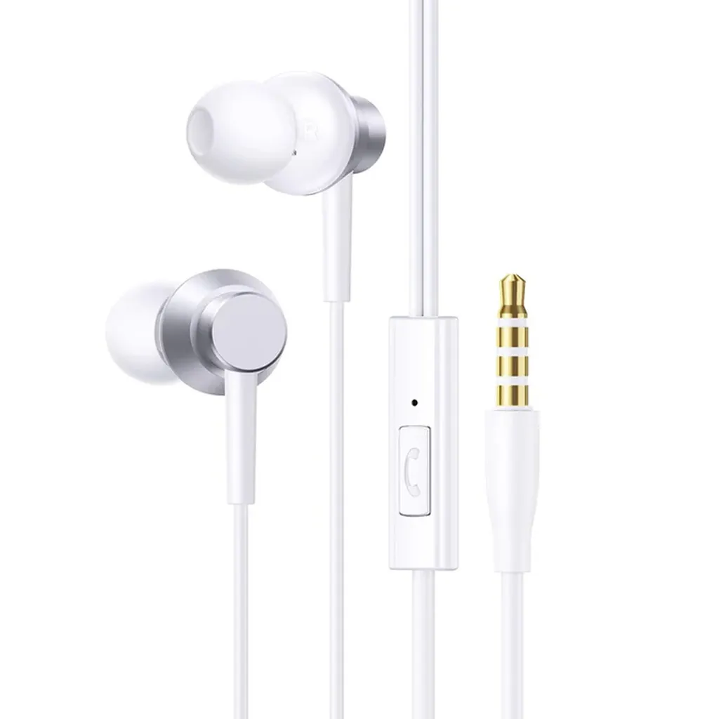 Baseus Encok HZ11 3.5MM Wired Earphones - White