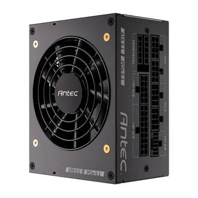 Antec SF850X Gold 80 Plus Fully Modular Power Supply - Black