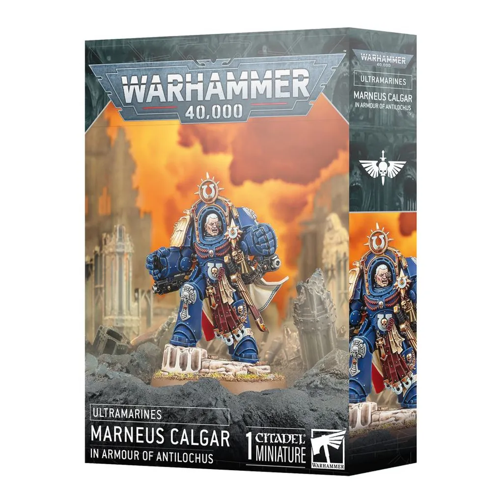 Warhammer 40,000: Ultramarines: Marneus Calgar in Amour of Antilochus