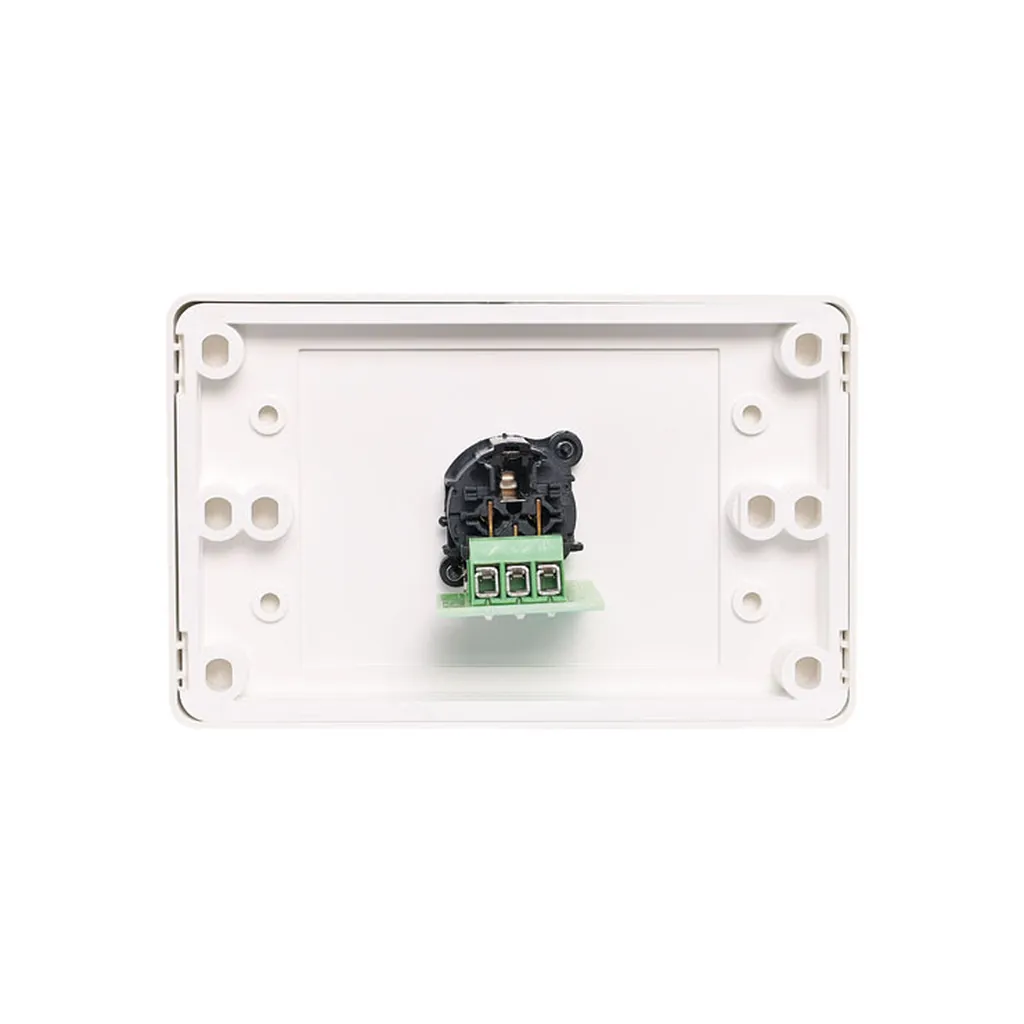 Redback 3 Pin Horizontal Microphone Wallplate
