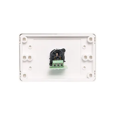 Redback 3 Pin Horizontal Microphone Wallplate