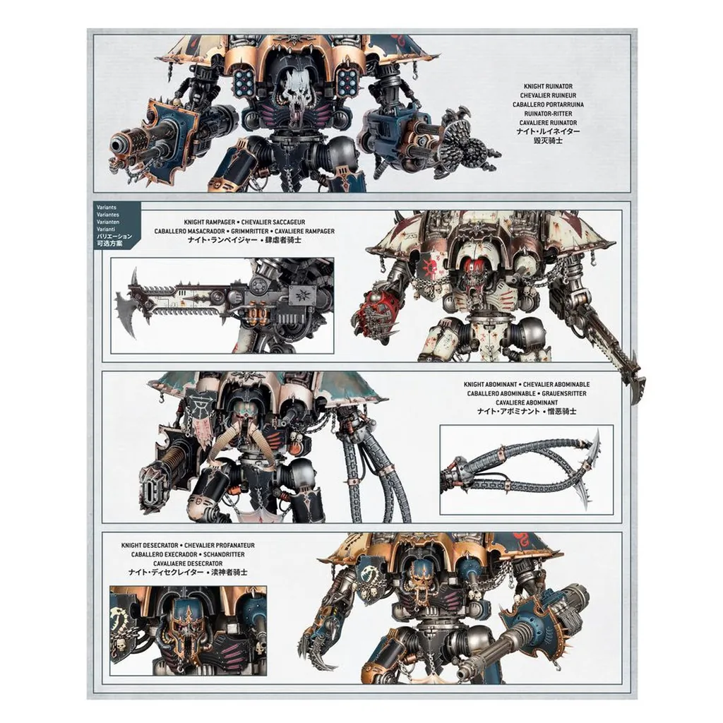 Warhammer 40,000: Chaos Knights: Chaos Knight Ruinator