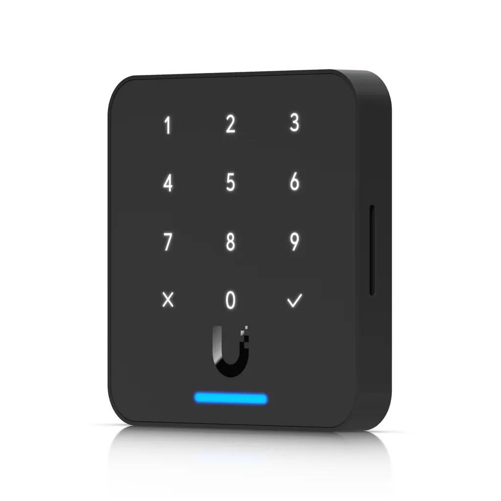 Ubiquiti UniFi Access Reader Flex Gen 3 - Keypad, NFC and Bluetooth With Apple Touch Pass Support - Black