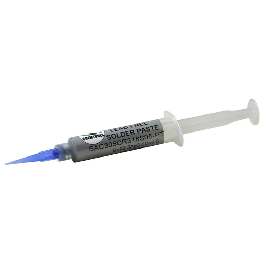Chemtools Lead Free Solder Paste Syringe 10g