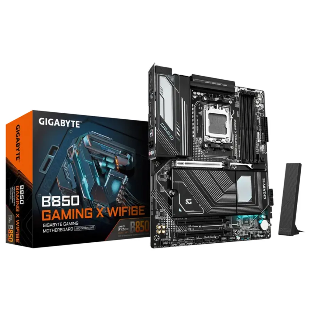 Gigabyte B850 GAMING X WiFi6E AM5 ATX Desktop Motherboard