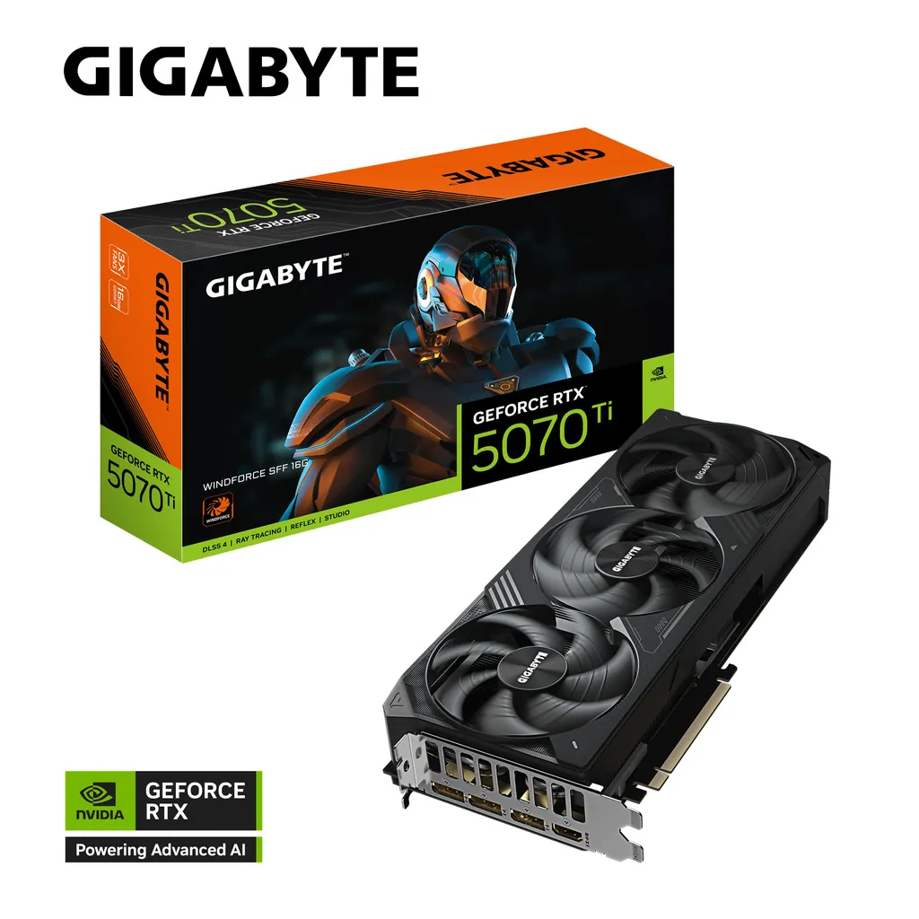 Gigabyte GeForce RTX 5070 Ti Windforce SFF 16GB GDDR7