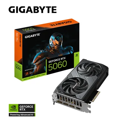 Gigabyte GeForce RTX 5060 Windforce OC 8GB GDDR7