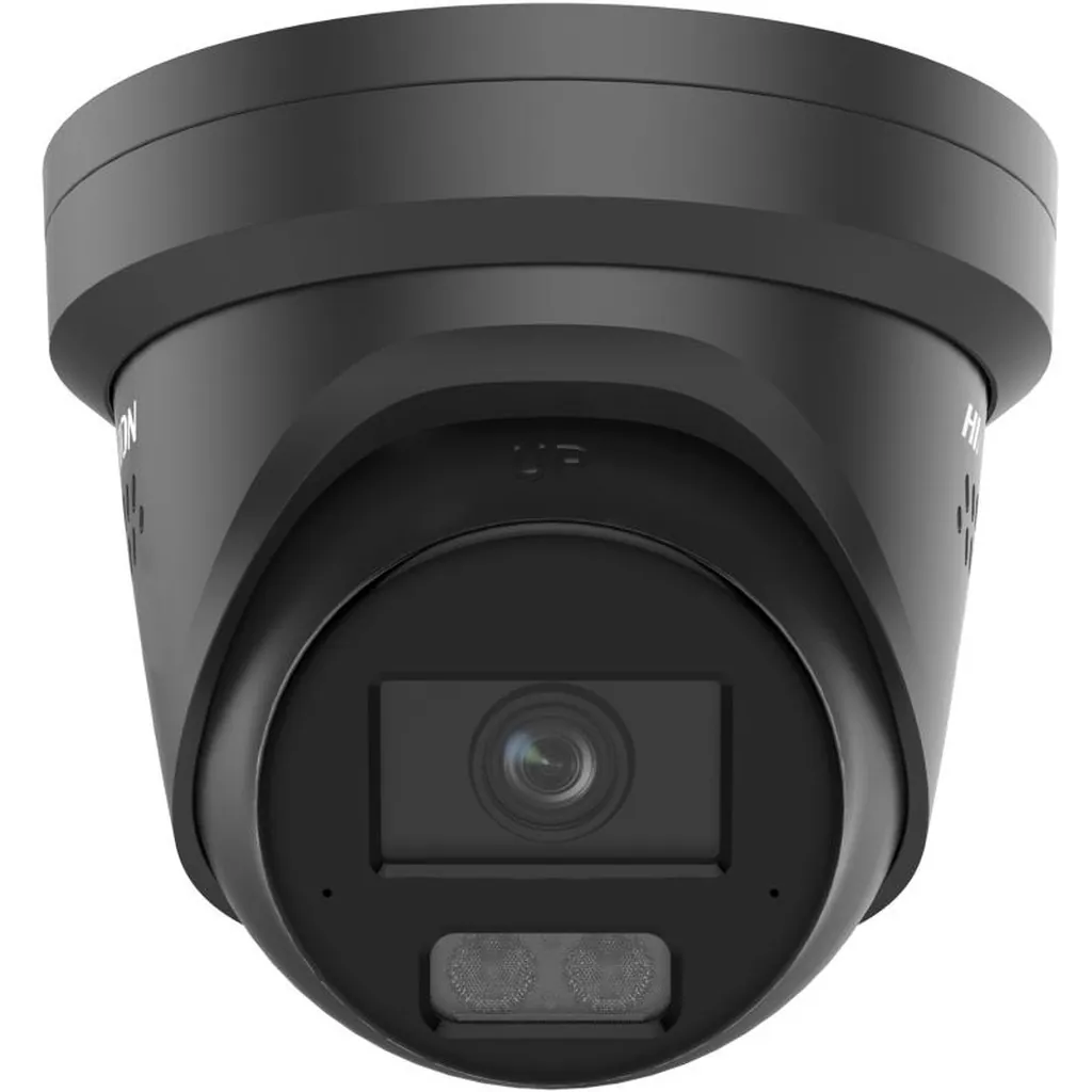HIKVISION 8MP 4MM 4K Smart Hybrid Light ColorVu 3.0 Turret Camera With Strobe / Speaker