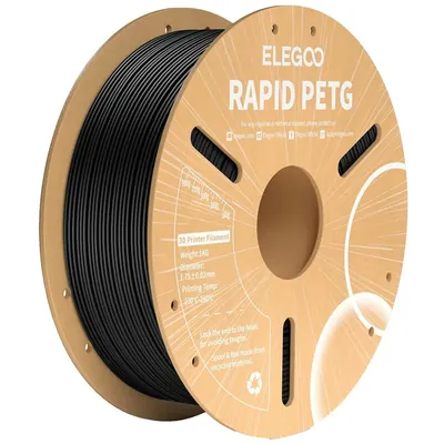 Elegoo Rapid PETG Filament 1kg 1.75mm - Black