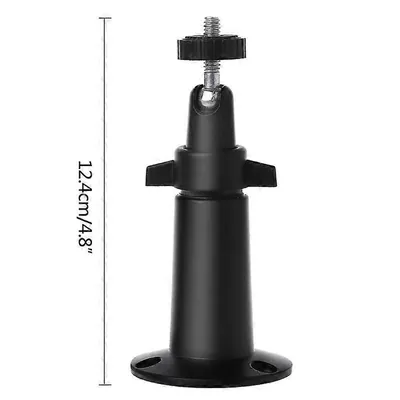 Alluminium Camera Wall Mount Bracket (124mm) with Hardware - White