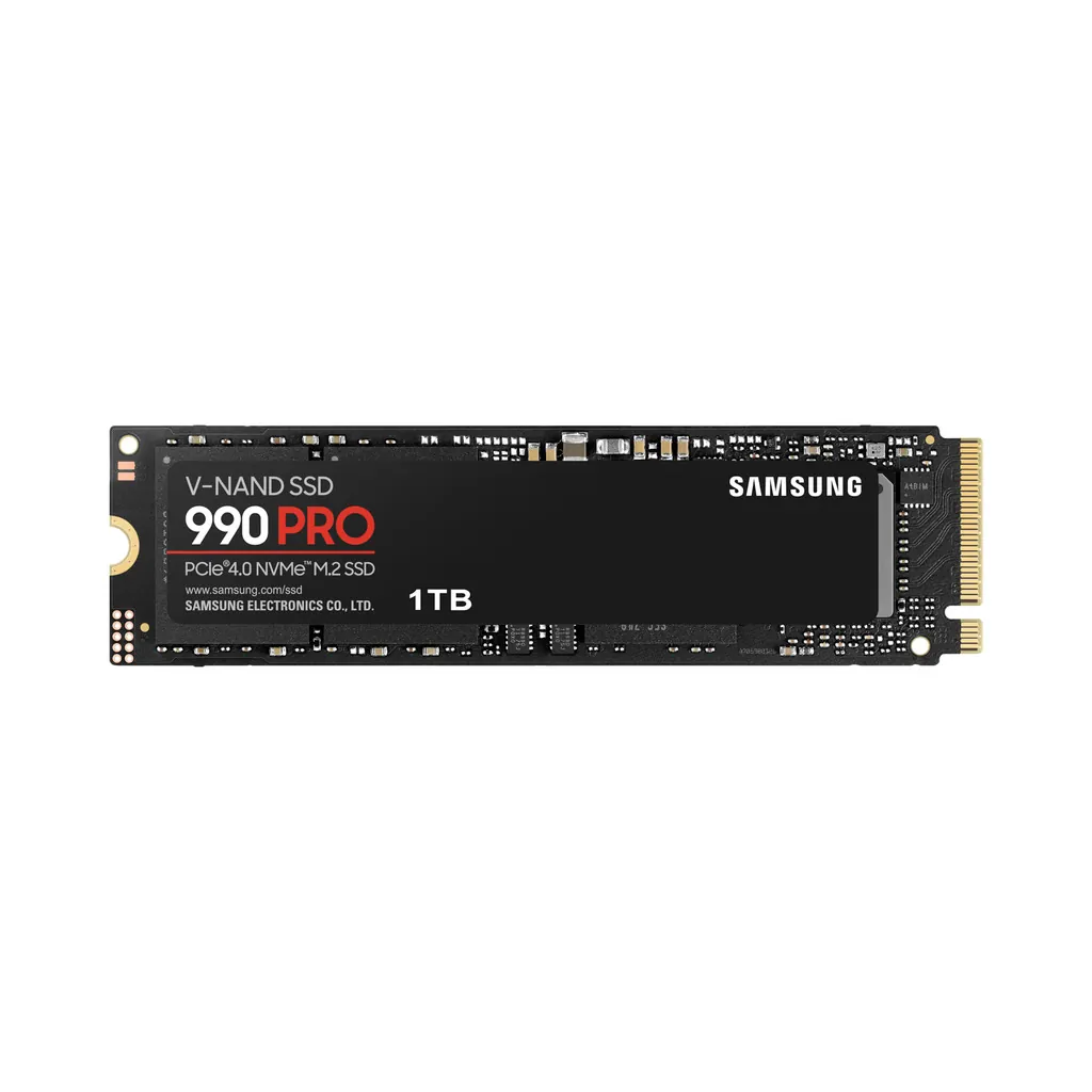 Samsung 990 Pro 1TB M.2 PCIE 4.0 NVMe SSD