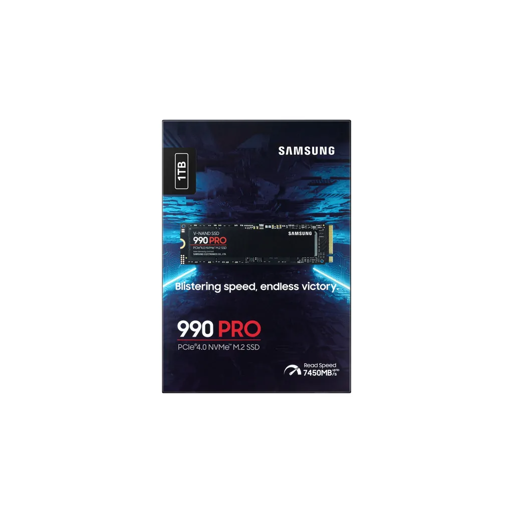 Samsung 990 Pro 1TB M.2 PCIE 4.0 NVMe SSD