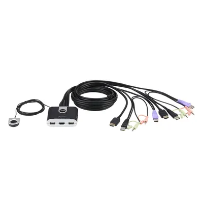 ATEN 2-Port USB HD Audio/Video KVM Switch