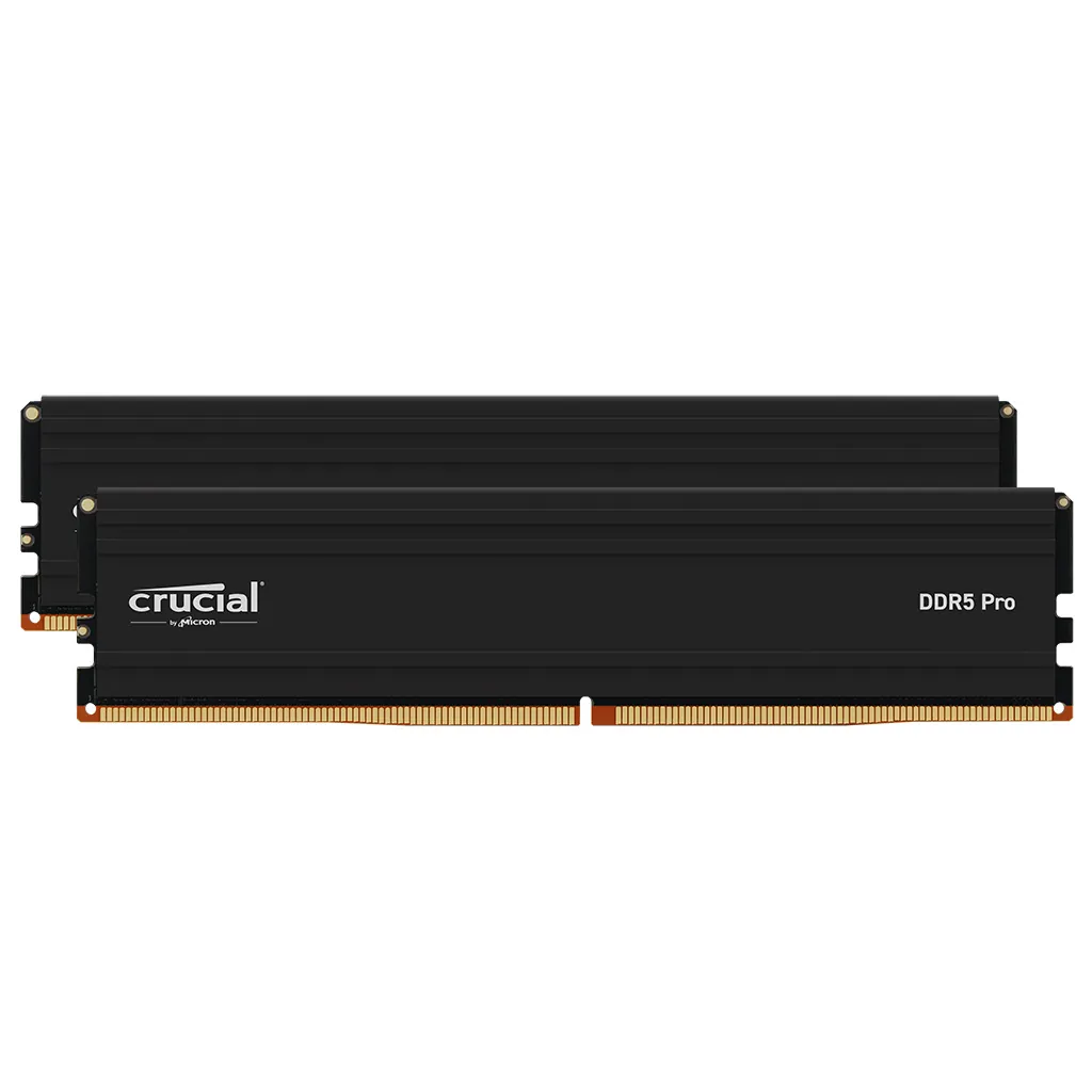 Crucial Pro 32GB (2x16GB) DDR5 UDIMM 5600MHz CL46 Black