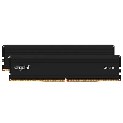 Crucial Pro 32GB (2x16GB) DDR5 UDIMM 5600MHz CL46 Black