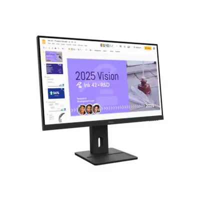 Lenovo E27Q-40 27" QHD WLED IPS 100Hz Height Adjustable Monitor