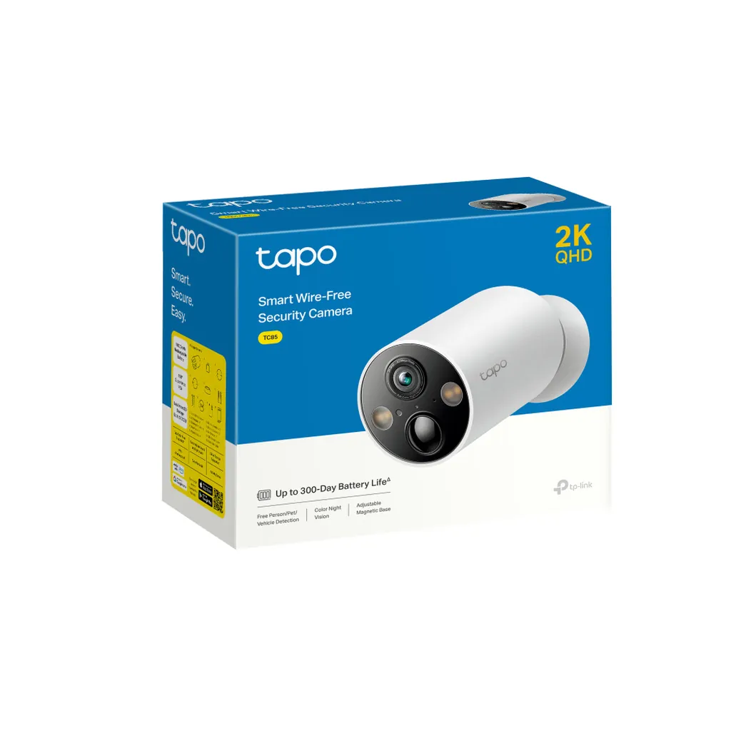 TP-Link Tapo TC85 - Smart Wire-Free Security Camera