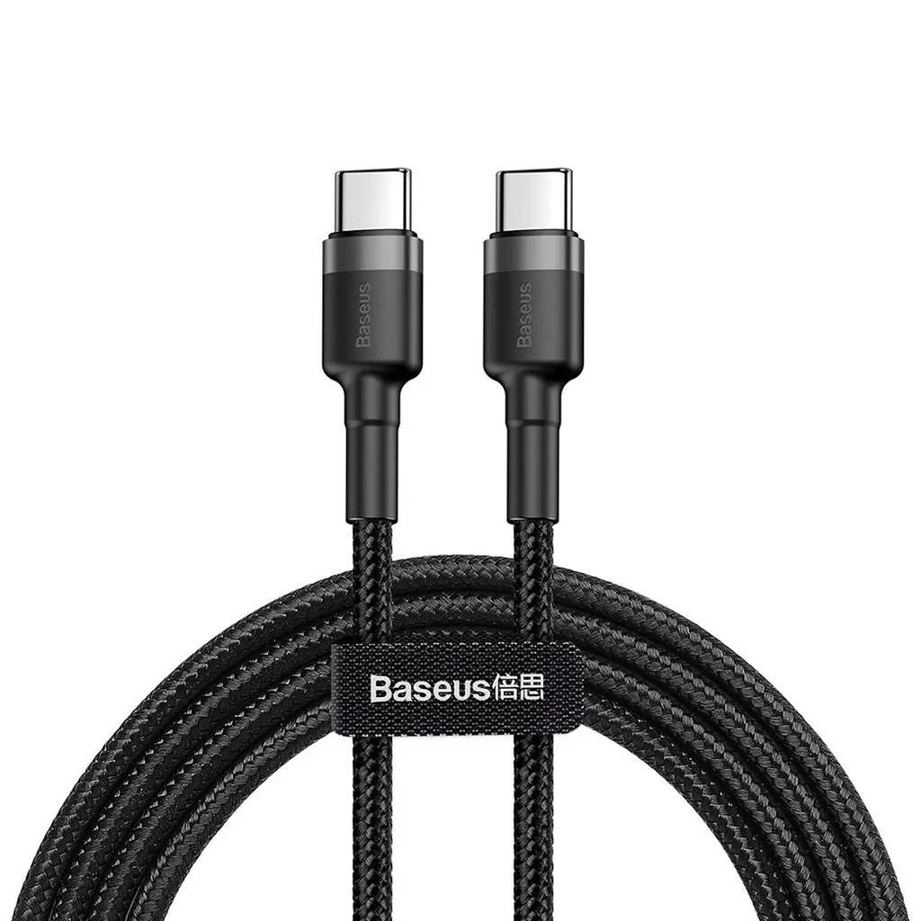 Baseus Cafule Type-C to Type-C Cable 2m Black/Grey