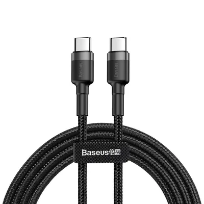Baseus Cafule Type-C to Type-C Cable 2m Black/Grey